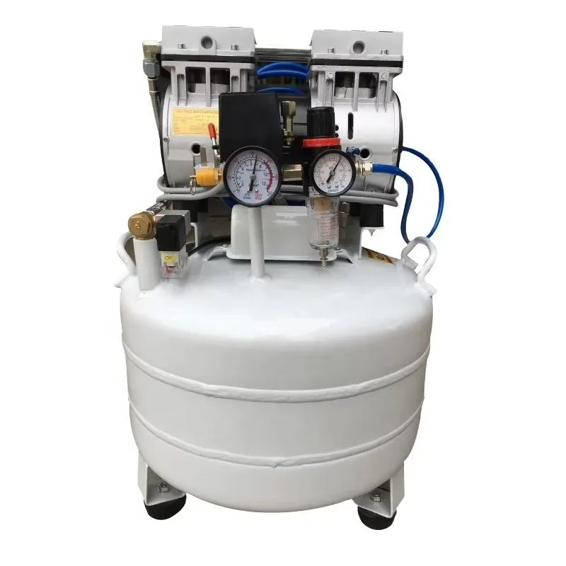 Hot Selling Medical Dental Oil Free Silent Air Pump Hospital Excellent 25 Liter Air Compressor