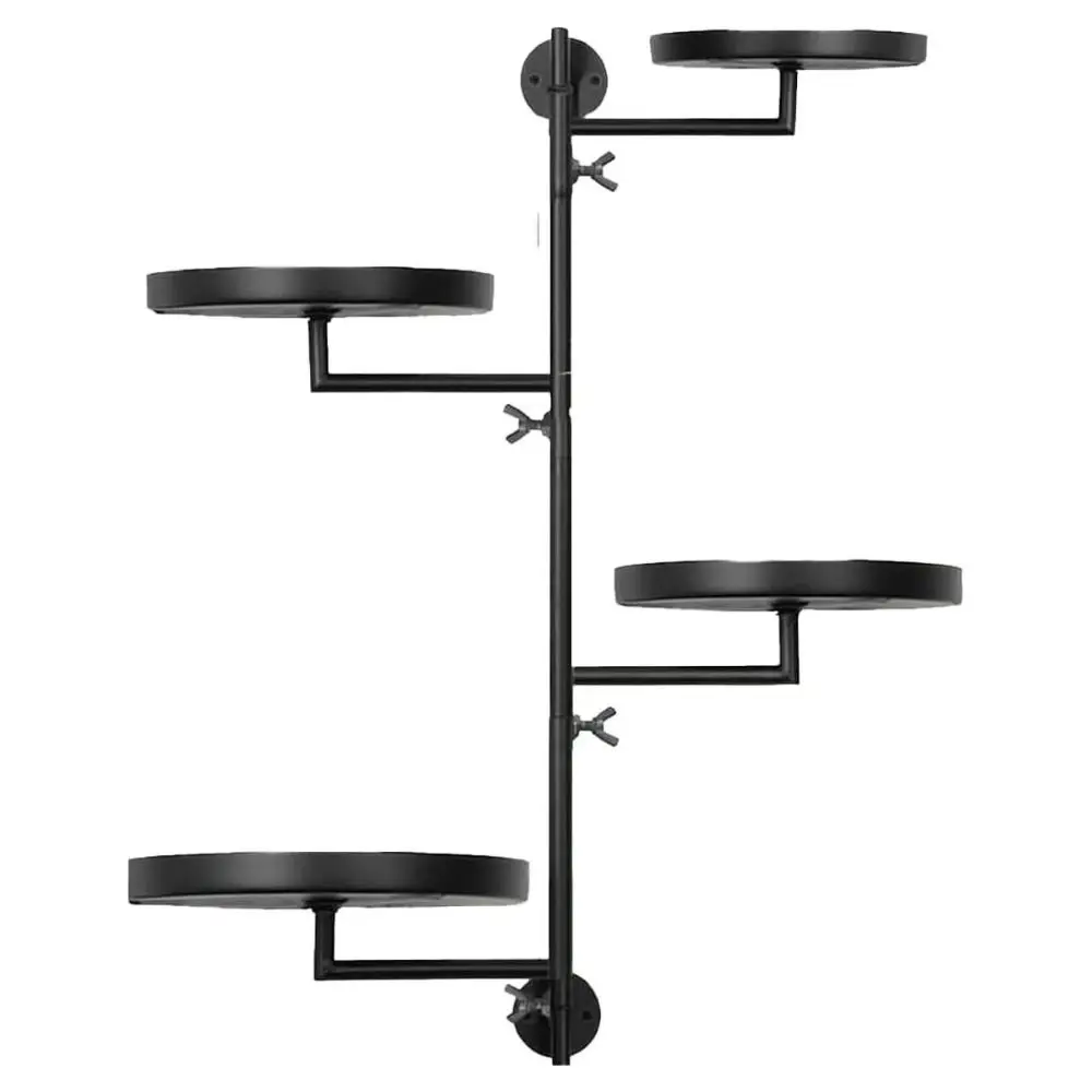 

Art Decor Green Plant Potted Rotating window plant stand Creative Waterproof Metal plant frame Simple Wall plant support Wall