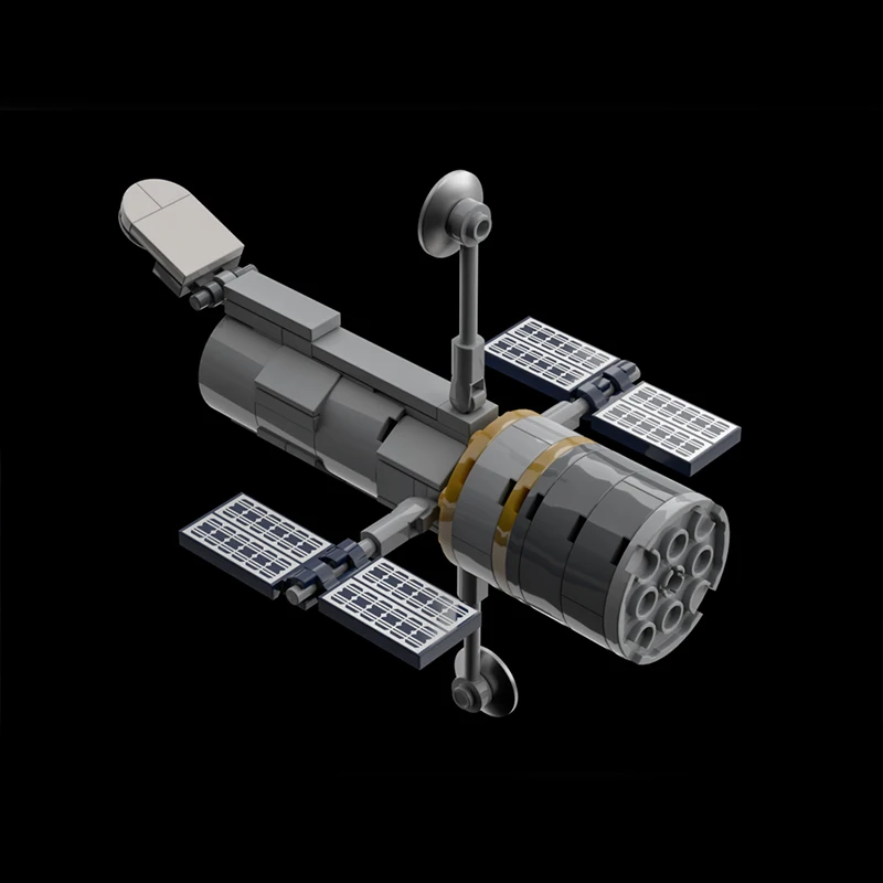 Hubble Space Telescope Model MOC Building Bricks War Equipment Modular Technology Gifts Holiday Assemble Toys Suit Ideal Gift