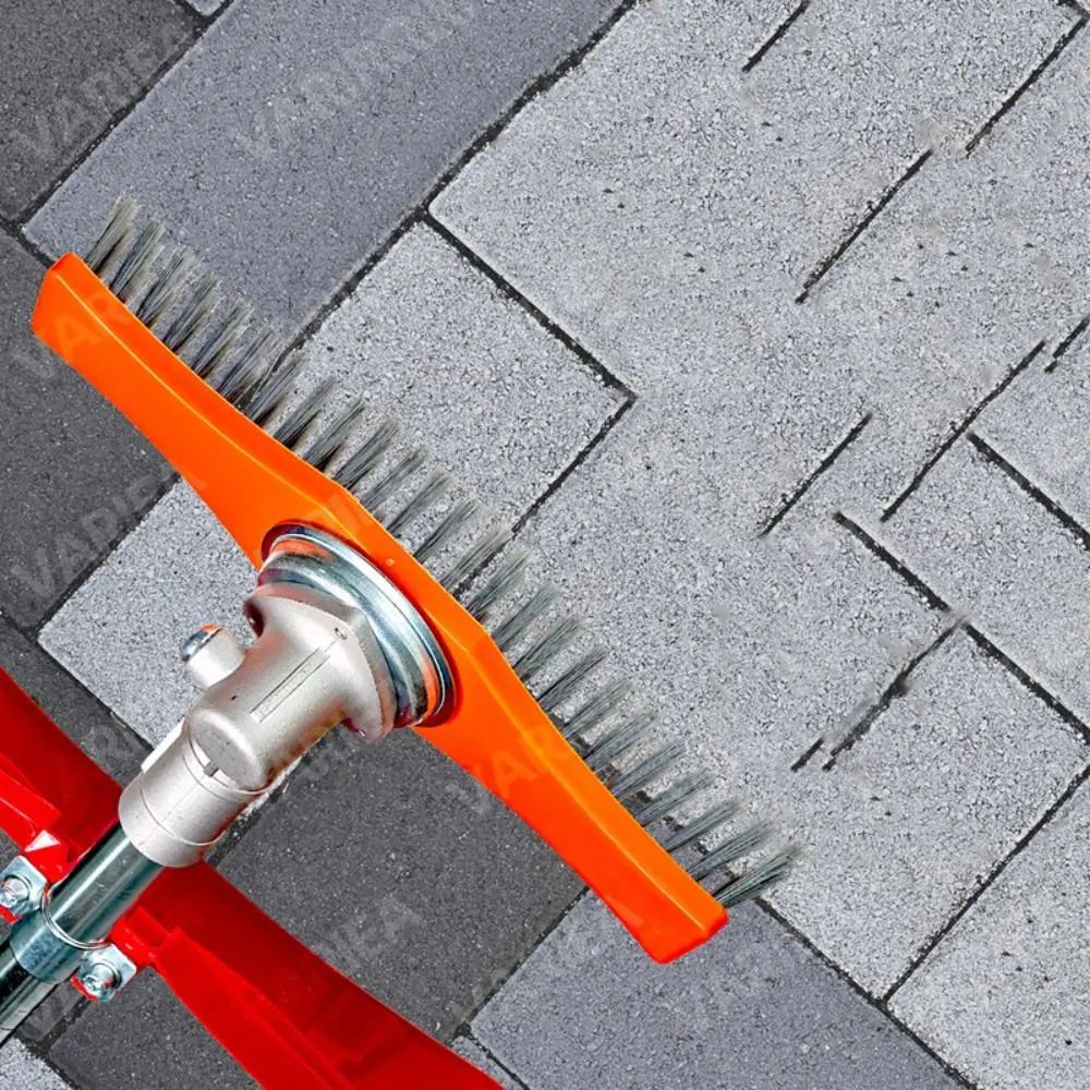 

New Wear-Resistant Polyester Cleaning Brush High-Efficiency Adjustable Handle Garden Tool Loose Soil Weed Remover Tool Gardening