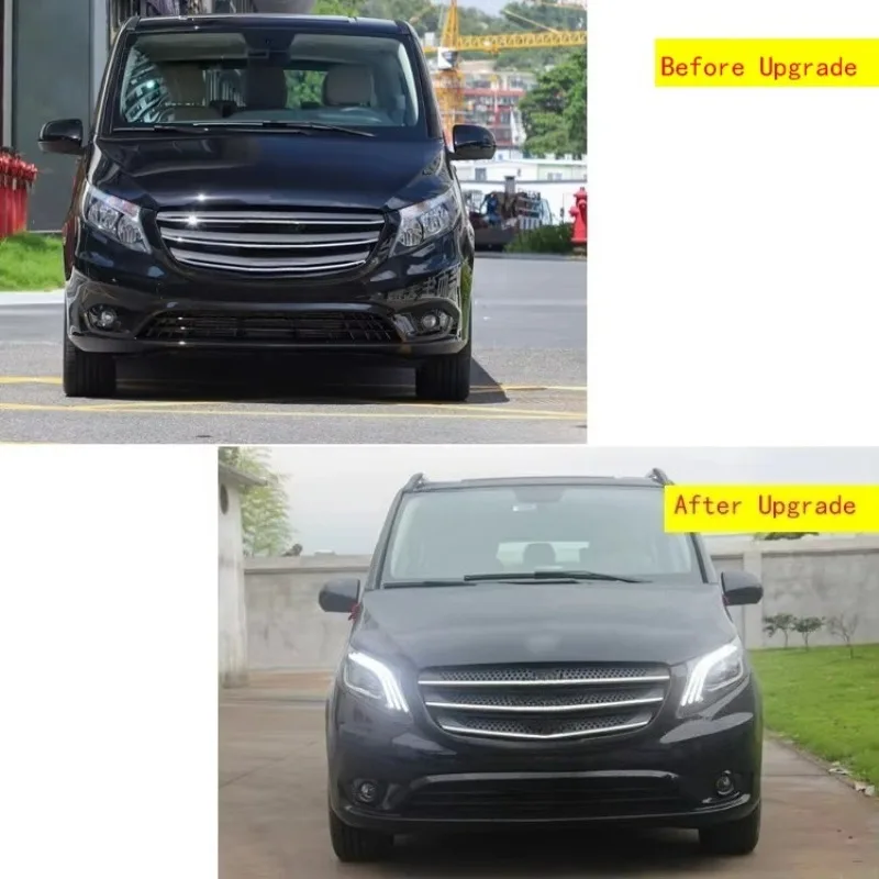 Factory Sales Hid Headlamp Halogen Xenon Lamp Head Lights Car LED Headlights for Vito W447 W448 V260 2016-2023