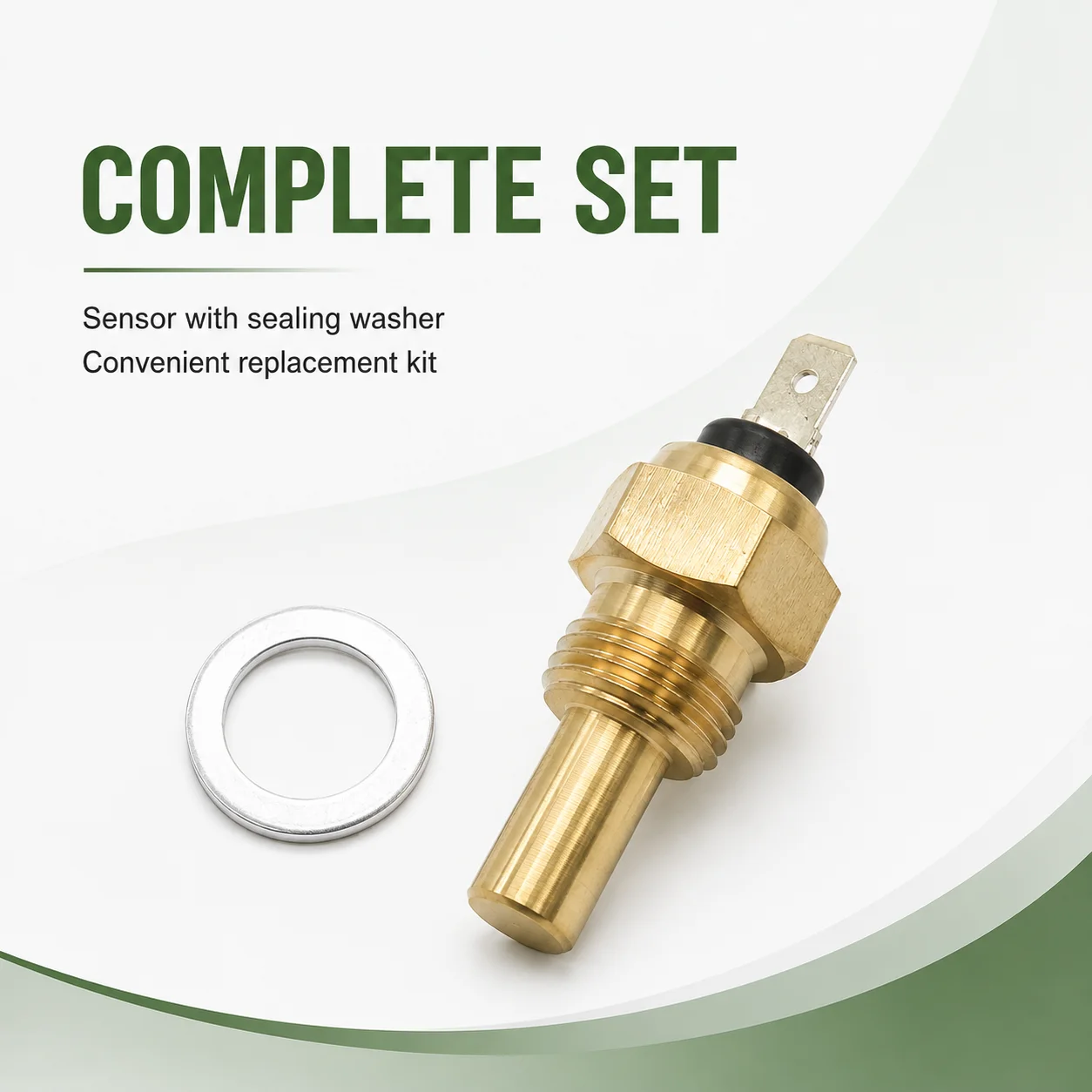 24V Engine Oil Temperature Sensor Transducer Gauge For Land Rover Defender 90 110 130 1987-2006 2.5L Diesel Military PRC4372