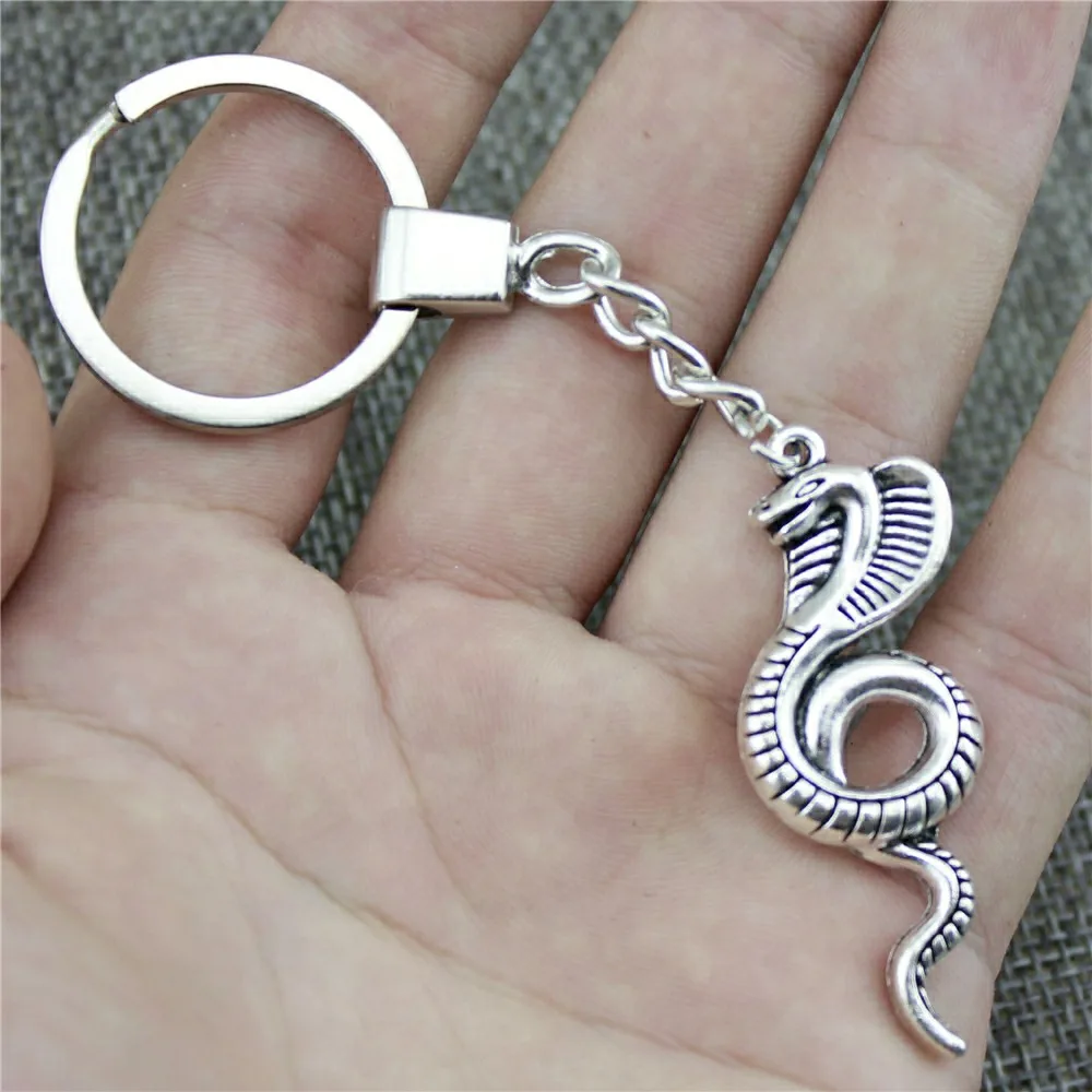 Snake Key Chain Animal Keychain Metal Keychains Men Cute Keychain Charms Lizard