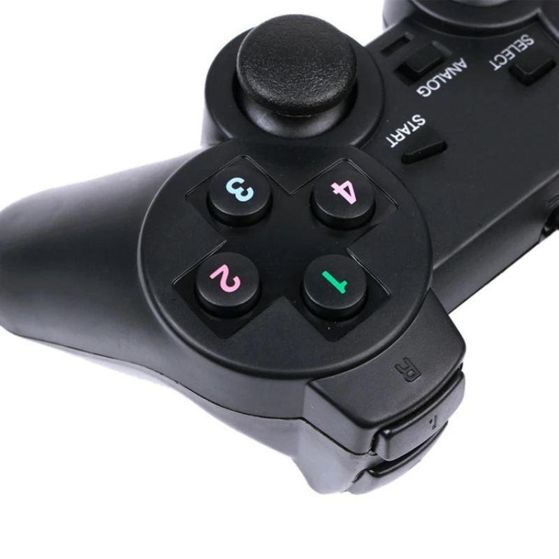 Console de jogos portátil com joystick, controlador gamepads para Q900, PS7000, 2 pcs, micro usb, botão de seis funções