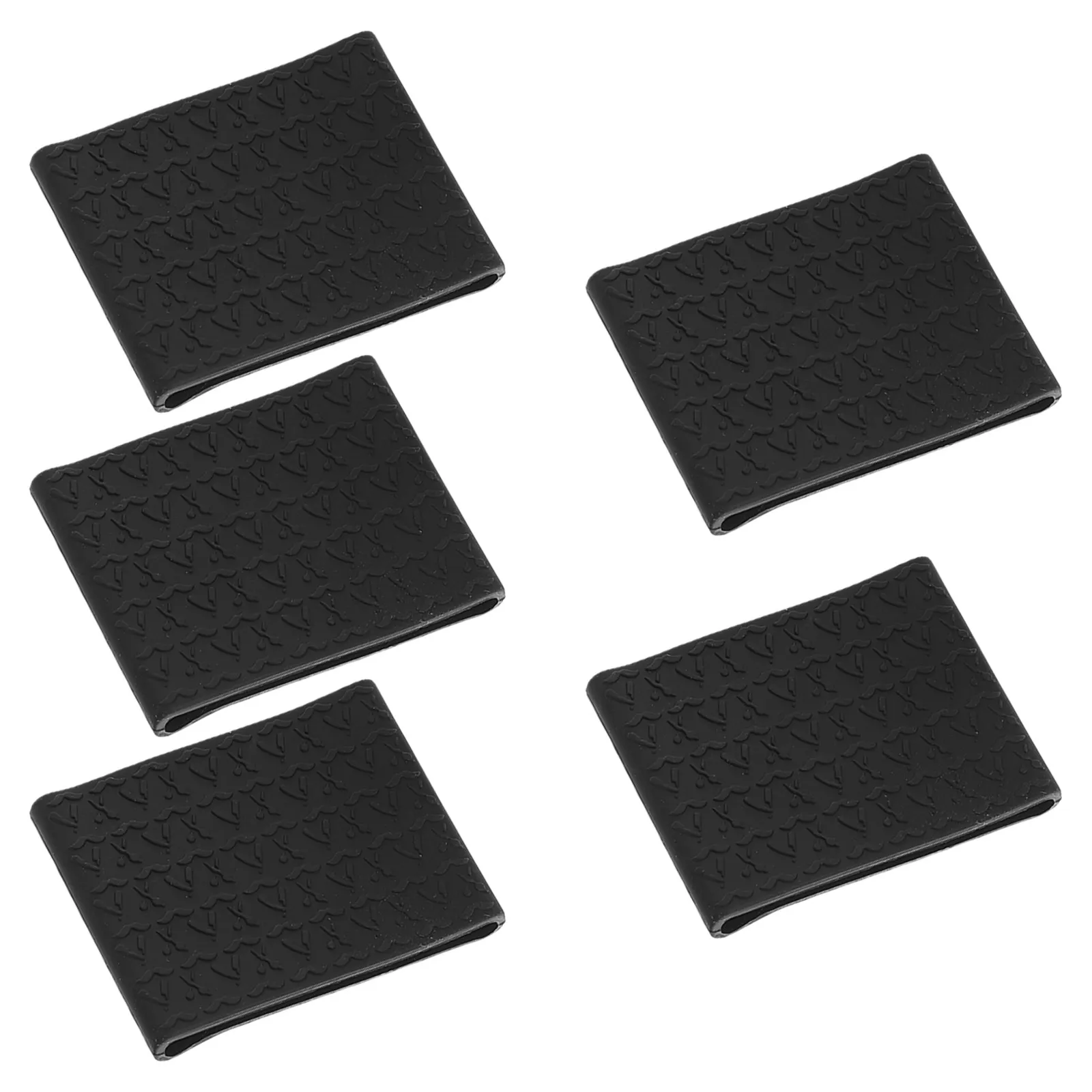 

5Pcs Retro Clipper Cover Sleeve Universal Silicone Clipper Grip Band for Hair Clippers Grooming Trimmers Non Slip Vibration