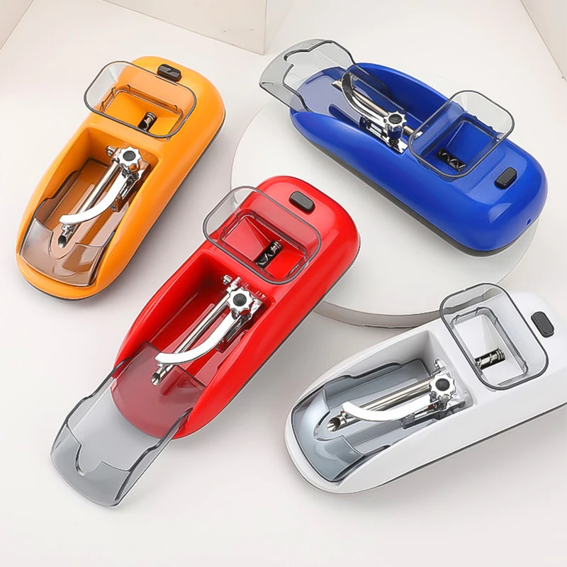 Automatic Tobacco Wrapping Machine Electric Electronic Cigarette Cigaret Rolling Machine Slim Roll Cig Cigarets 8.0/6.5mm Mini view 2