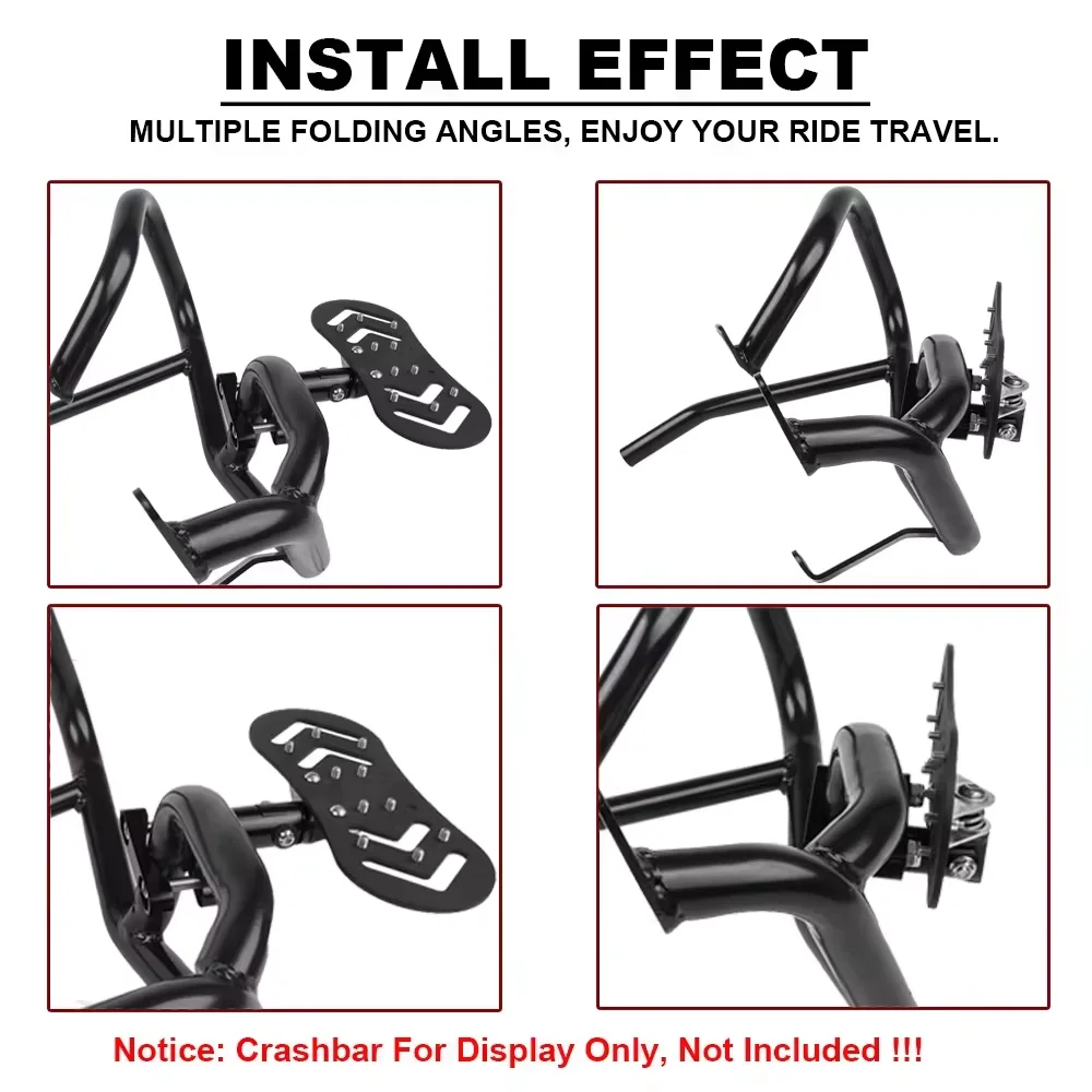 For GS1200 R1200GS LC Motorcycle Lazystep Highway Folding Footrest Footpeg Footboard For BMW R1250GS ADV Adventure R 1250 GS GSA view 2