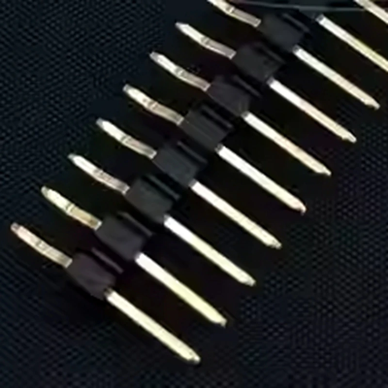 Single-row needle SMT 2.54 2.0MM 1*40P Horizontal flat placement horizontal row needle environmentally friendly 1X40 needles