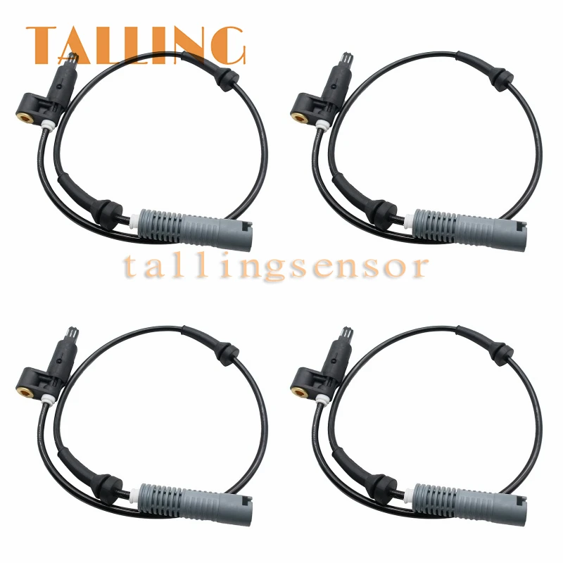 4PCS 34521163027 Front Wheel ABS Speed Sensor For BMW 318i 318is 318ti 323i 323is 325i 34521163028 Car Accessories