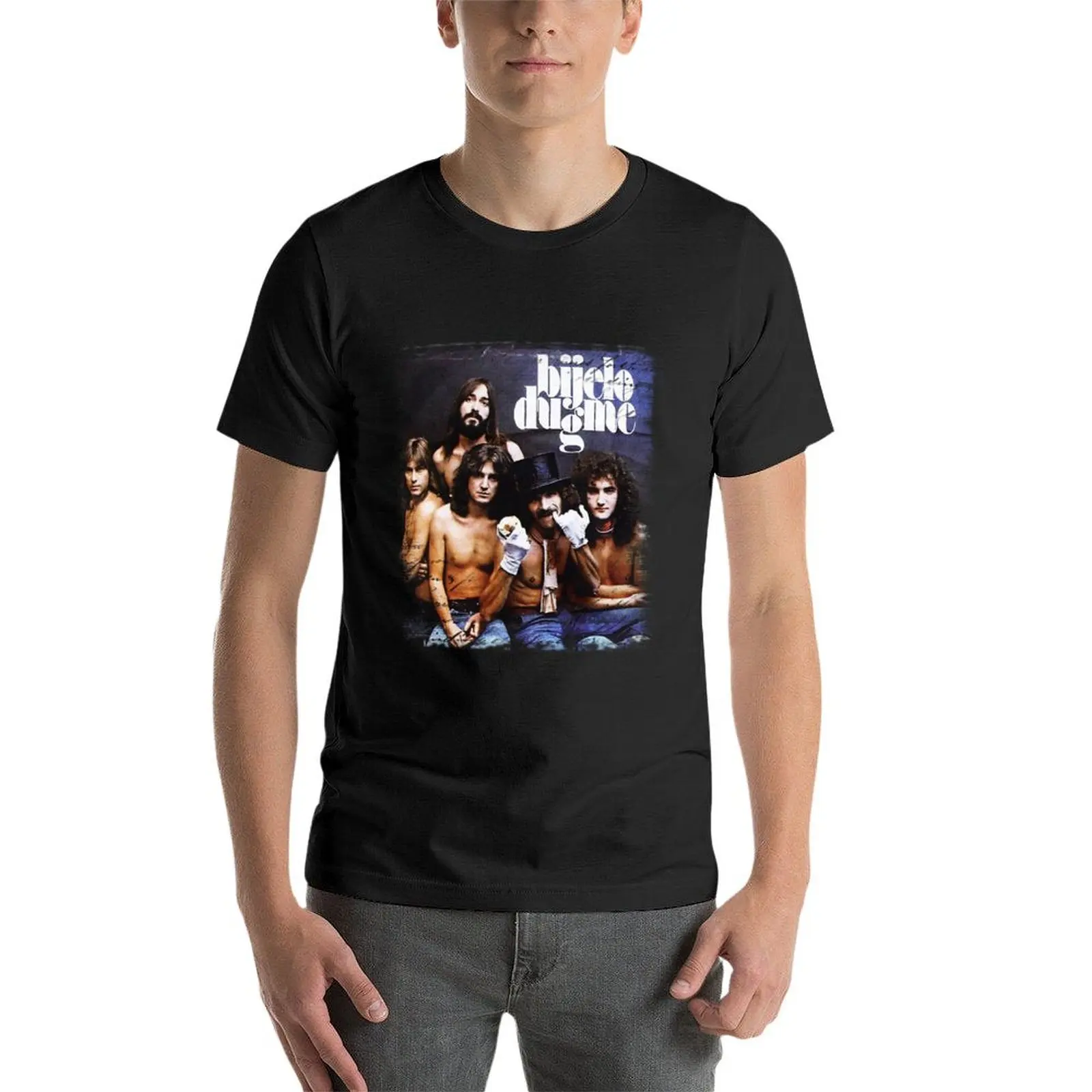 Bijelo dugme music bosna hrvatska srbija exyu LP omot T-Shirt anime stuff anime tshirt anime clothes t shirt for men