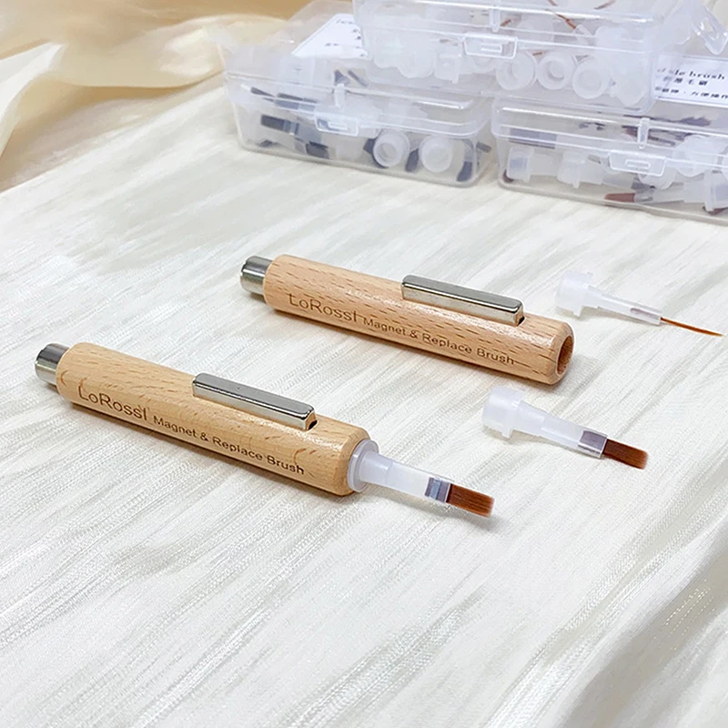 3 In 1 Multifunctional Strong Cat Eye Magnet UV/LED Gel Replacement Brush Nail Magnetic Stick For Nail Art Design Manicure