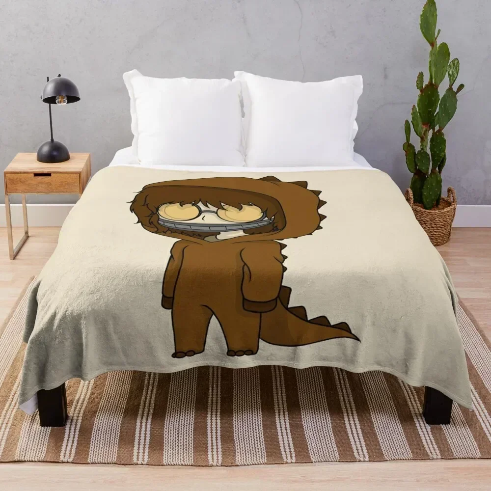 

ticci toby dinosaur chibi Throw Blanket All Season Soft Lightweight Blanket for Home