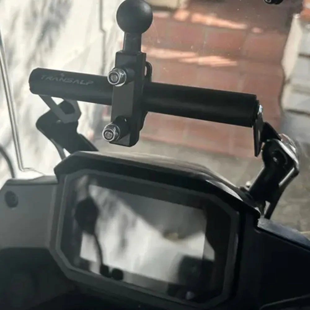 For HONDA XL750 Transalp XL 750 750 2023-2026 Navigation Support Smartphone Extension Bar 2024 2025 GPS Handlebar Bracket Holder