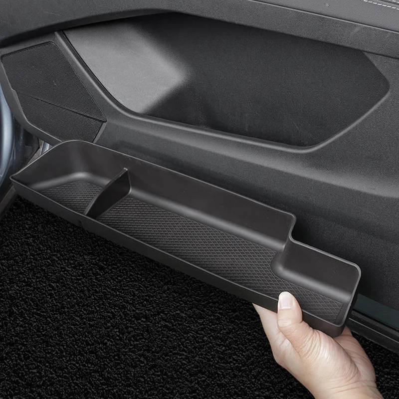 For Audi Q4 e-tron 2021-2024 Car Door Slot Storage Box TPE Plastics Case Interior Decoration Styling Modification Accessories