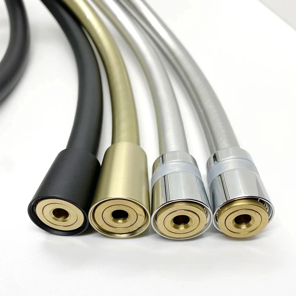 1.5/2/3/4M wysokociśnieniowy wąż prysznicowy hydraulika do akcesoriów łazienkowych PVC elastyczny ręczny anty zwijający GI/2 uniwersalny wąż