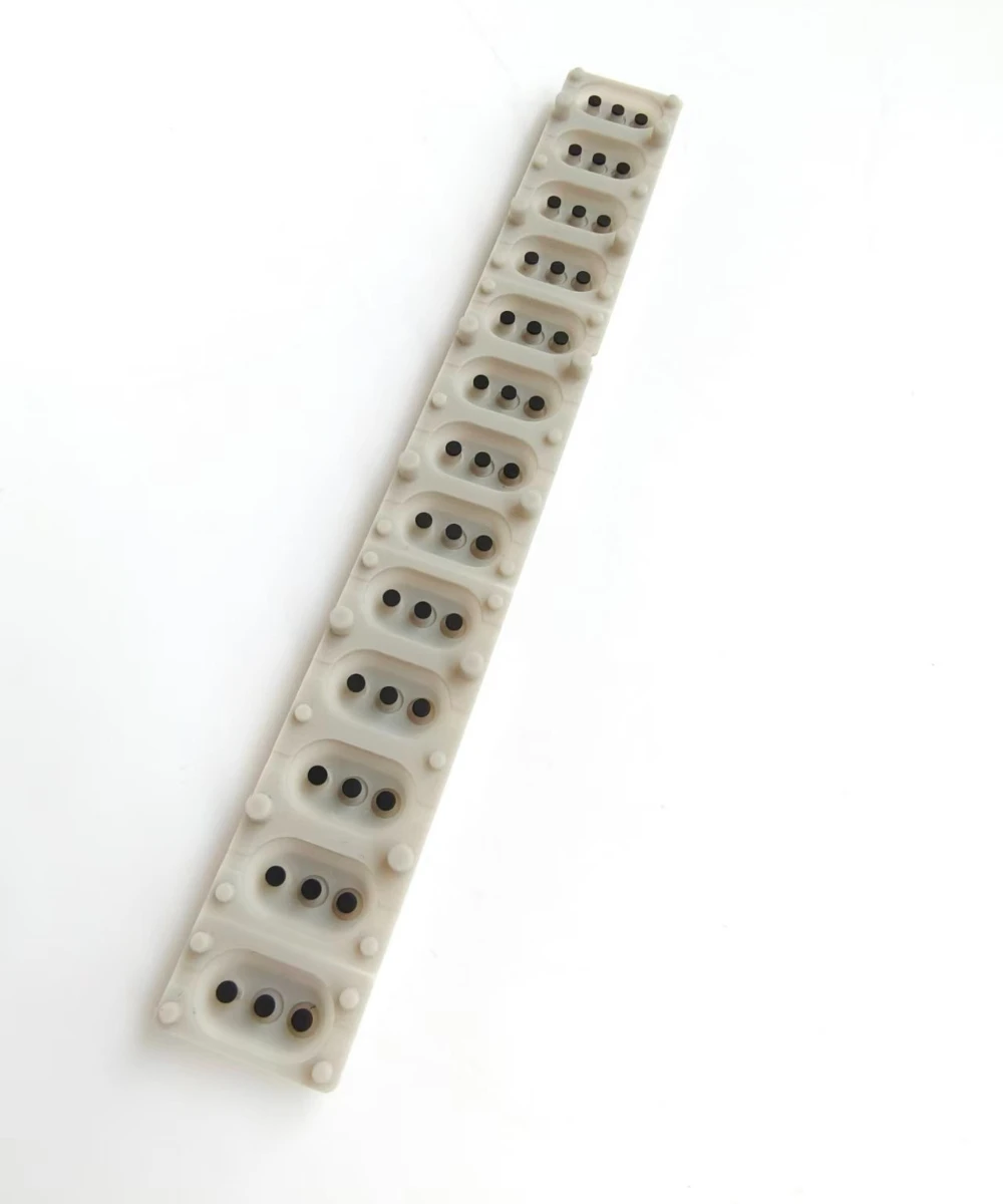 Image of 3-Punkt-Tastenkontakt-Gummi-Silikonstreifen-Pad für Nord Stage 4 HA88 73 Compact Piano 3, 4, 5 und 6, Orgel