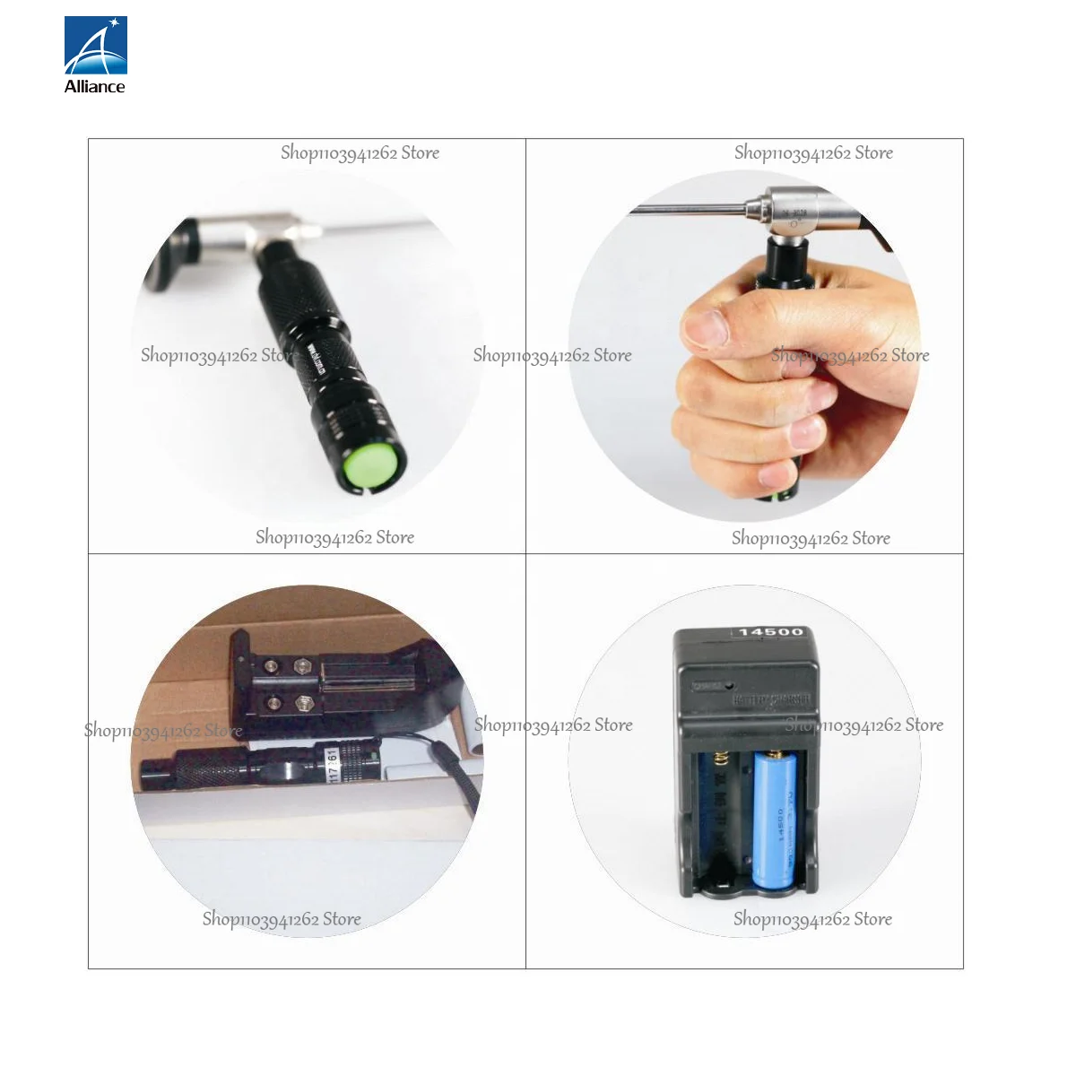 N7515 LED Mini Light Source Work With Rigid Otoscope Sinoscope 5W 10W