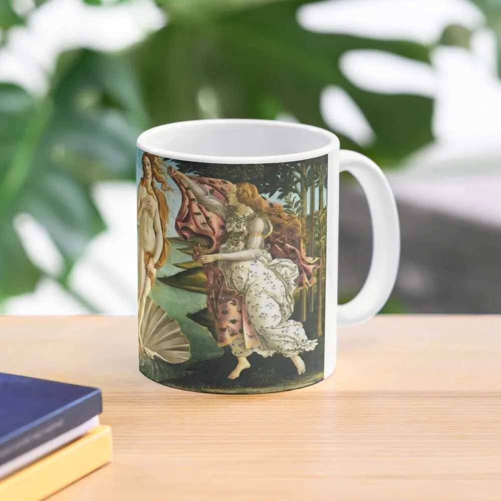 

Birth of venus botticelli Coffee Mug Thermo Coffee Cup To Carry Custom Mug Coffe Cups Anime Cup