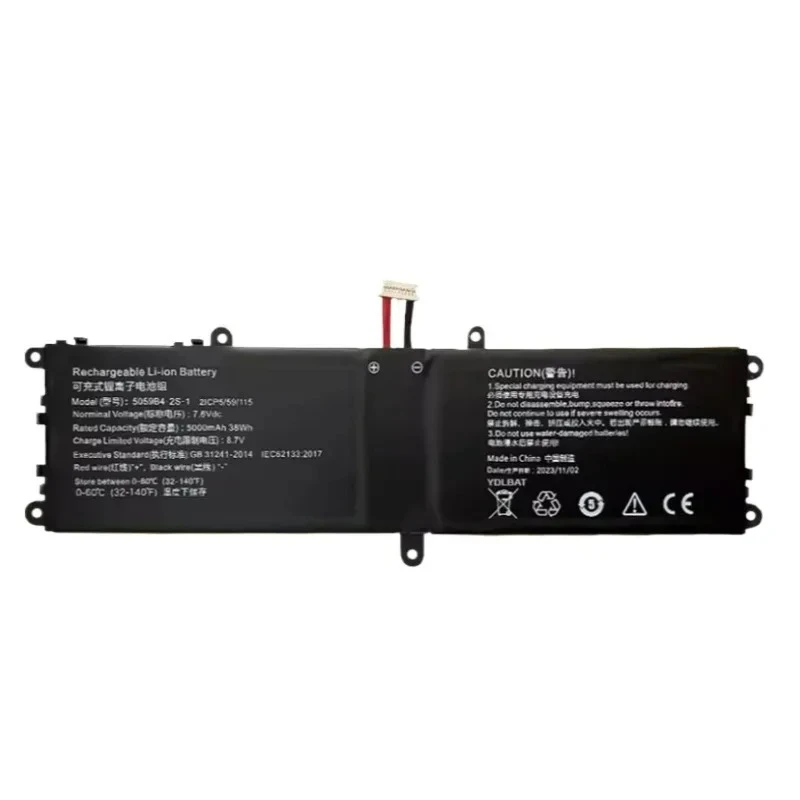 5059B4-2S-1 7.6V 35Wh 5000mAh Li-ion Battery for CHUWI CWI528 CWI529 505979-3S1P 5059B4-2S 5059B4 High Quality Laptop Battery