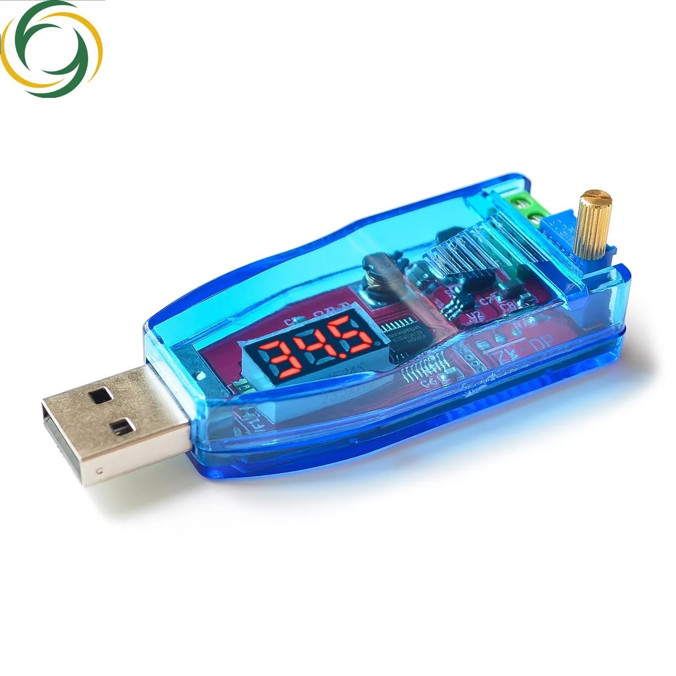 DC-DC 5V to 3.3V 9V 12V 24V USB Step UP / Down Power Supply Module Adjustable Boost Buck Converter Out DC 1.0V-24V With Case