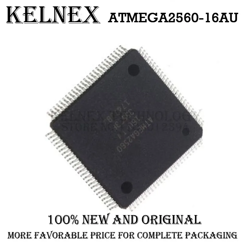 1PCS ATMEGA2560-16AUR ATMEGA2560-16AU ATMEGA2560V-8AUR ATMEGA2560V-8AU TQFP-100 MCU