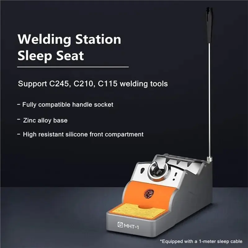 AB33-For C245/C210/C115 Compatible MHT-1 Soldering Station Sleep Stand Intelligent Handles Hibernation Base