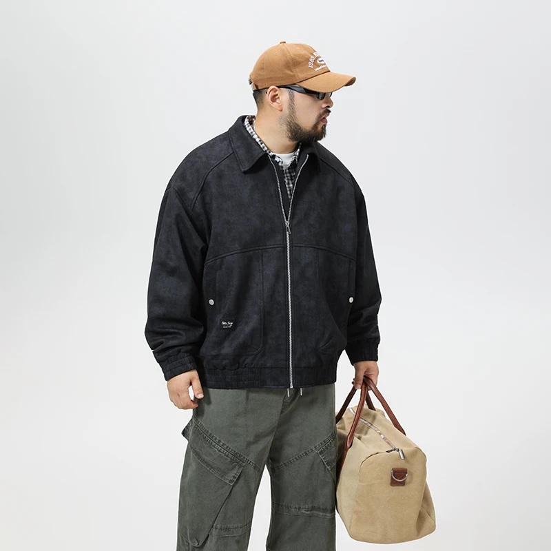 Retro Barn Old Money Style Flight Hunting Jacket - Men's and Women's Style - Marbled Coat - Durable Autumn Large Size Coat