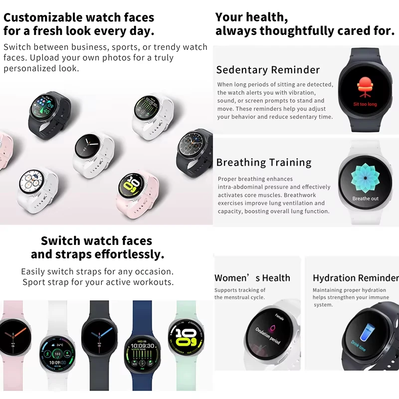 2026 New Ultra classic 8 Mini Women SmartWatch GPS Track Sport Heart Rate Bluetooth Call IP68 Waterproof Men SmartWatch For Gift - view 3