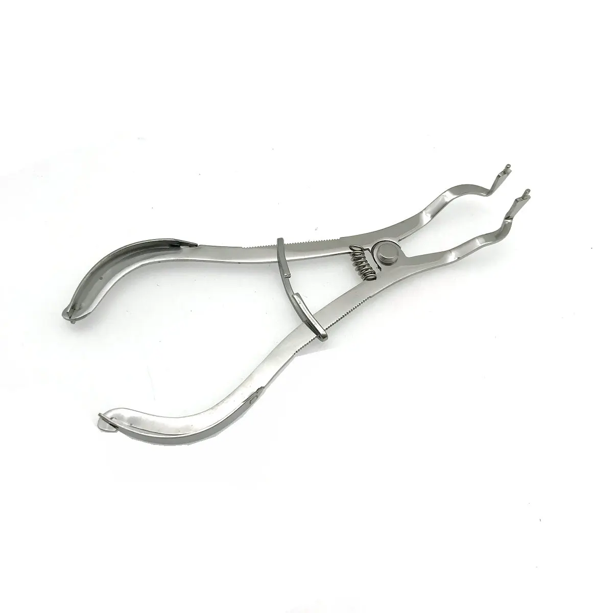 1pc Ivory Light Weight Rubber Dam Clamp forceps Sectional Contoured Metal Matrices pliers Restorative stainless steel