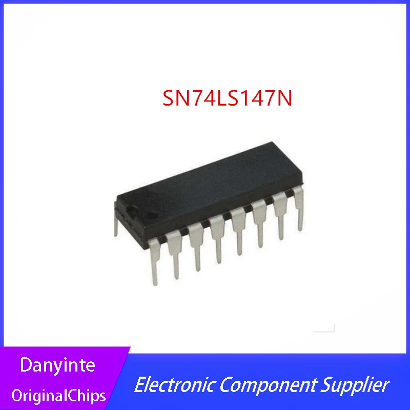 New 10Pcs/50Pcs/100Pcs SN74LS147N HD74LS147P 74LS147 dip-16 10-line 4 and 8-line 3 priority encoder