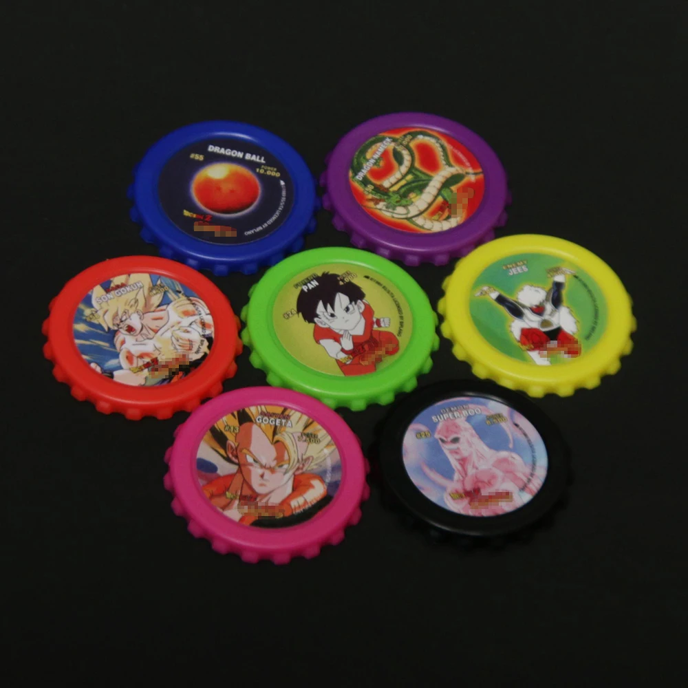 New Lote De Tazos Chaps Dragon Ball Z GT Chipicao Album Complete Collection Plastic 75Pcs Pogs Cards Childhood Memories Gifts