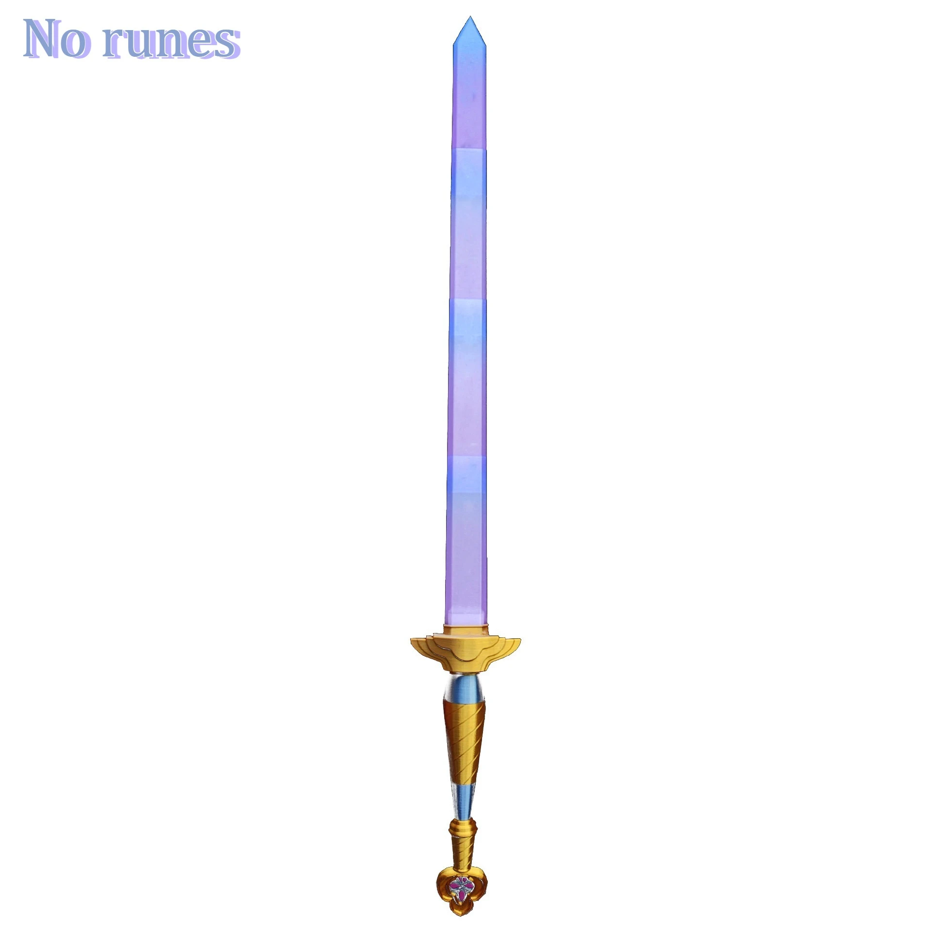 Rumi Sword with Symbol Character Prop Devil Hunter Role Playing Weapon Prop Female Male Halloween Carnival Accessories