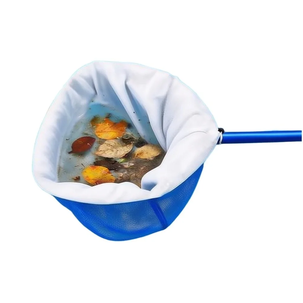 Ultra Fine Mesh Net Bag For Pool Skimmer 56x66cm Stops Leaves Sand Pet Hair For Various Slide Bars In-Ground Above Ground Pools