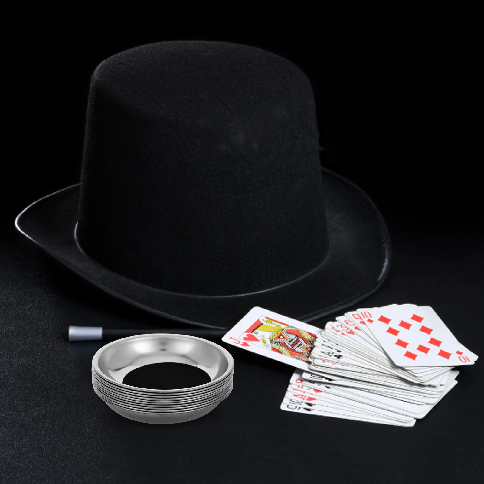

10Pcs Coin Trick Coaster Magic Props Magician Supplies Performance Accessories Perfect for Gatherings