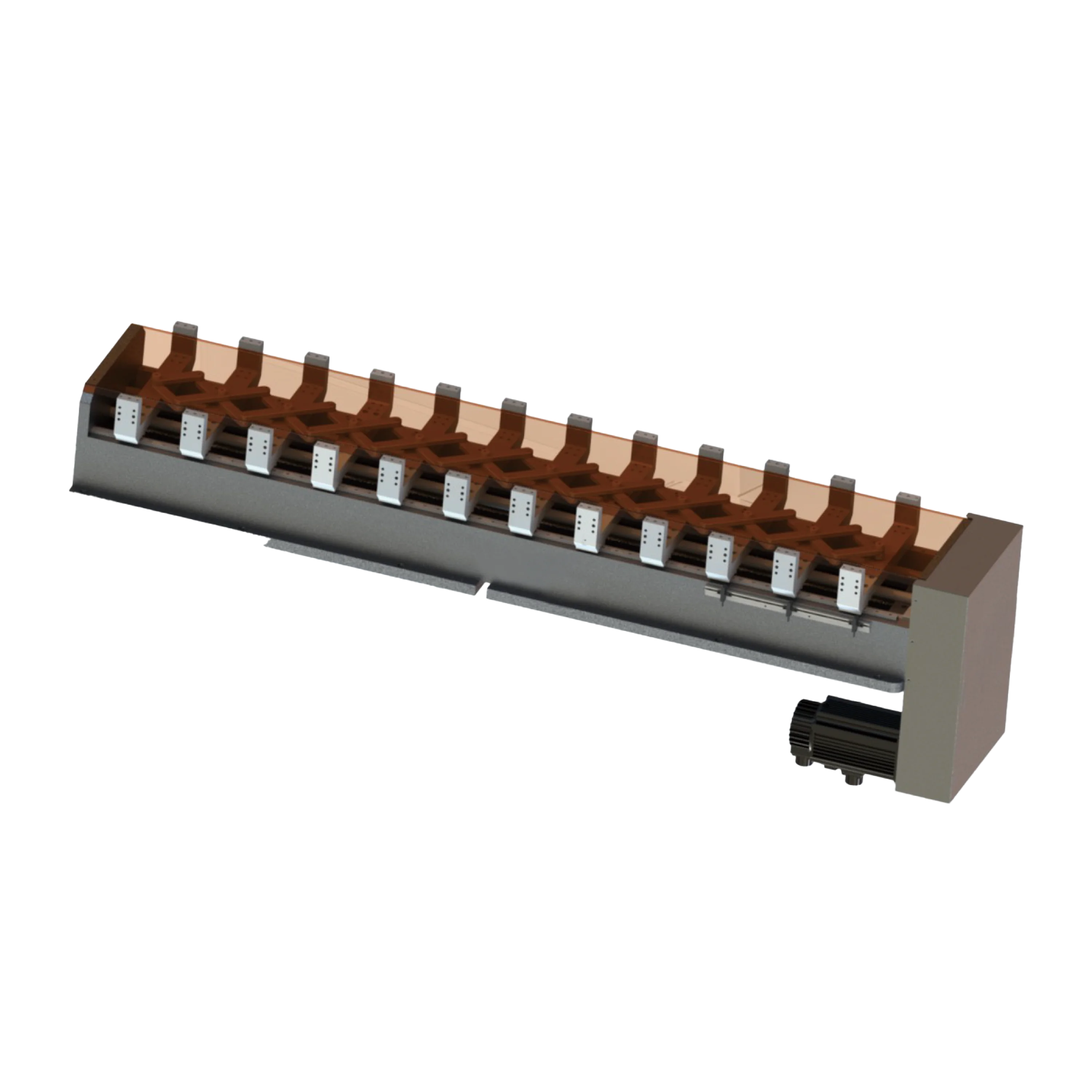KNK Automatic Rotary Variable Pitch Precision Linear Actuator - Multi Station Adjustable for Automation