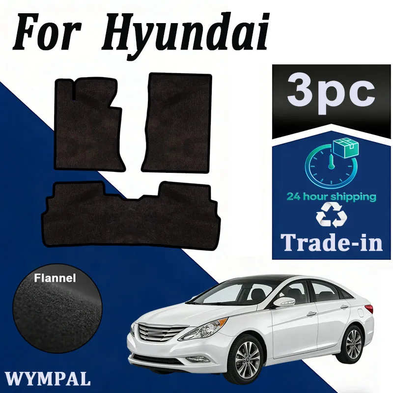 

Нейлоновые замшевые автомобильные коврики для Hyundai Sonata I45 YF 2010~2014, ковры, подкладки для ног, покрытия для пола, аксессуары для интерьера, наклейки