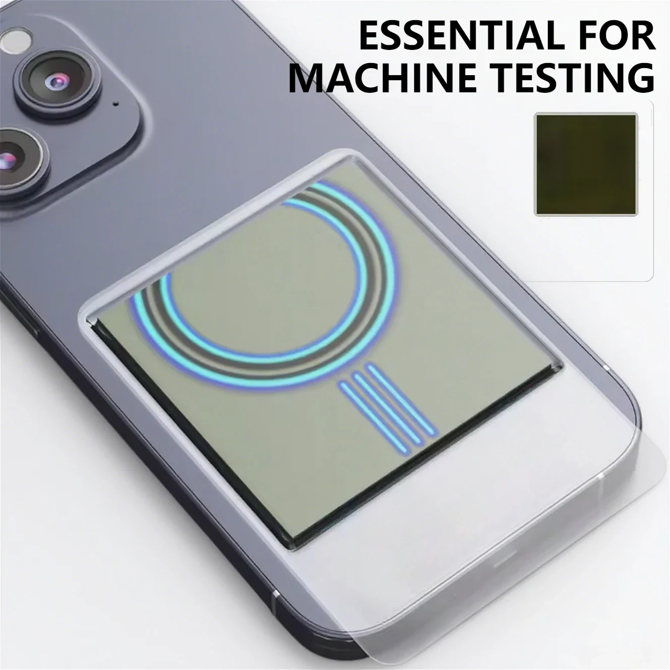 Wireless Charging Detection Piece for iPhone Magnetic Coil Inspection Reusable Auto Restoring Magnet Checker Tools