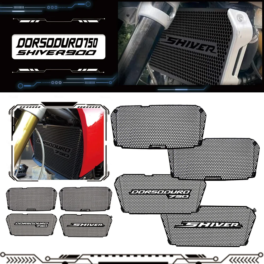 

Motorcycle For Aprilia Shiver SL 750 2007-2017 Dorsoduro 750 Shiver900 ABS E4 Shiver 900 2018-2023 Radiator Grille Guard Cover