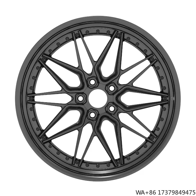 

PengQi 2pcs Deep Lip Custom Forged Wheels with Dual Star Face for Widebody Car