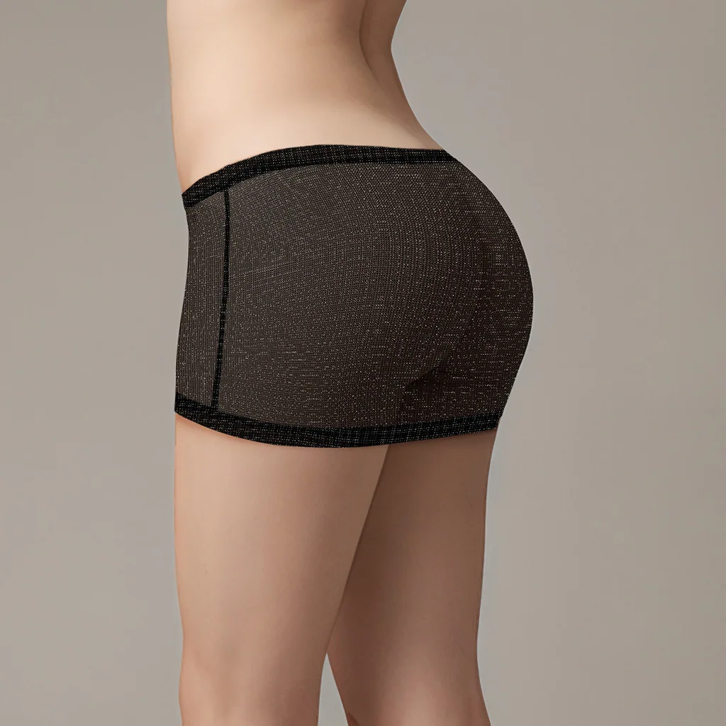 

Серебряная блестящая шелковая облегающая черная короткая юбка для девочек, сексуальные сетчатые прозрачные ультратонкие прозрачные женские юбки для ночного клуба