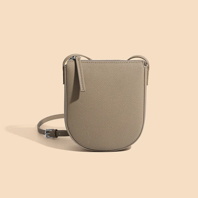 

Genuine Leather Real Cowhide Women's Versatile Fashion Phone Bag Women Messenger Bag Small Shoulder Bag Crossbody Bags for Women