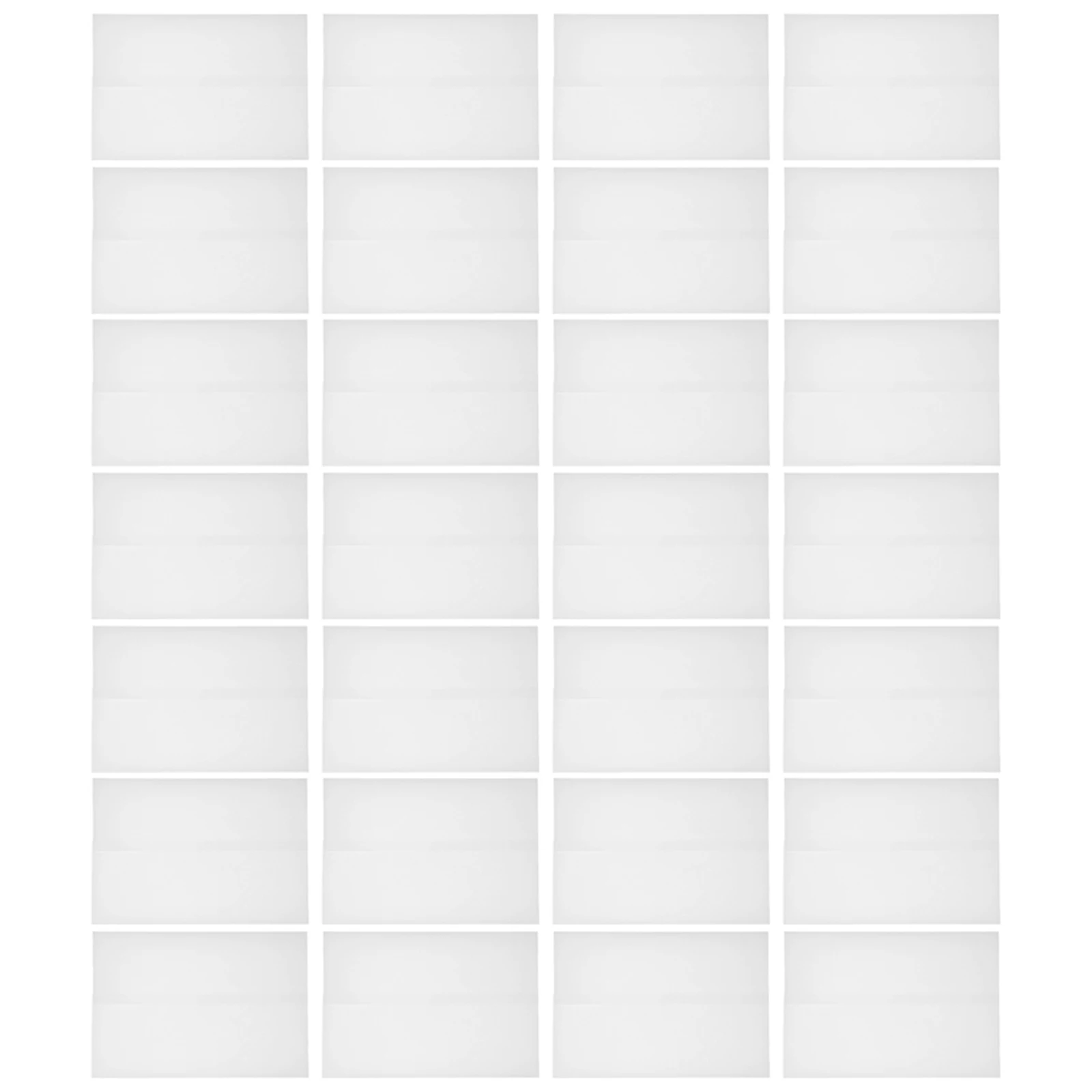 50 Buah Amplop Kertas Kraft Tembus Pandang untuk Kartu Undangan Amplop Kartu Hadiah Pernikahan Amplop Surat Kosong