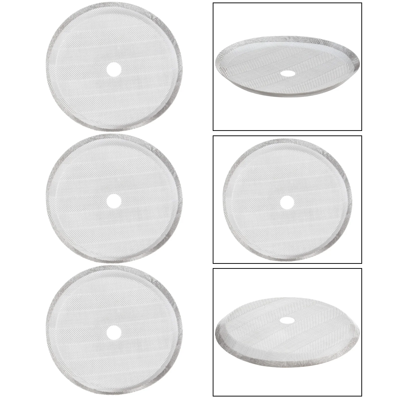 3pcs 7.2/8.7/10cm Press Filters Mesh Filter For Espresso Machine Coffee Pot Filter Mesh Coffee Machine Accessories