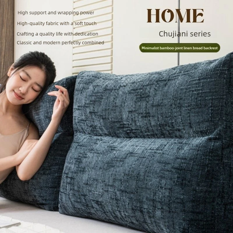 Throw Pillows Cushion Soft Packaging Headboard Backrest Sofa Lumbar Support Pillow Pad Detachable and Washable 틈새쿠션
