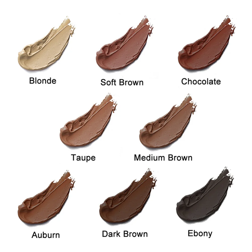 كريم تلوين الحواجب الأشقر طويل يرتدي جل مقاوم للتلطخ لأداة مكياج الحواجب الطبيعية المحددة #2