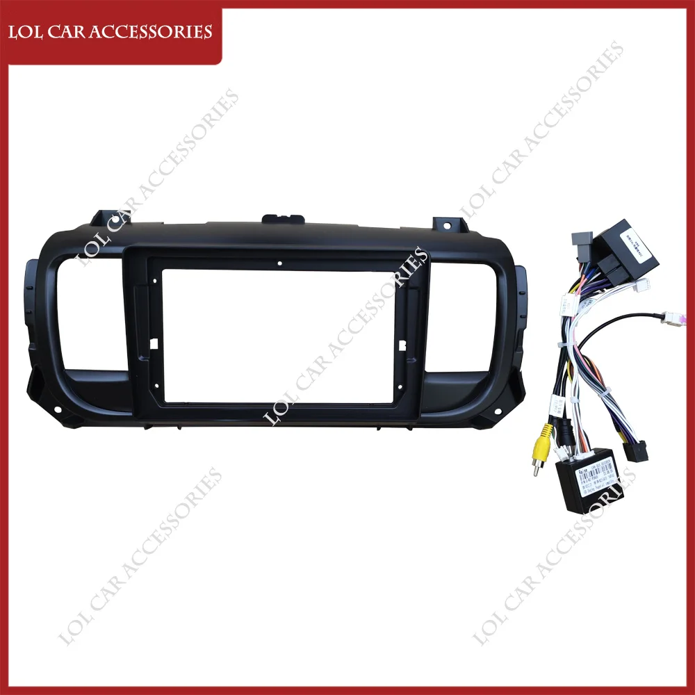 9 Inch For Citroen Jumpy 3 / Peugeot Expert / Toyota Proace 2016 Car Radio Android Stereo MP5 Player 2Din Head Unit Fascia Frame