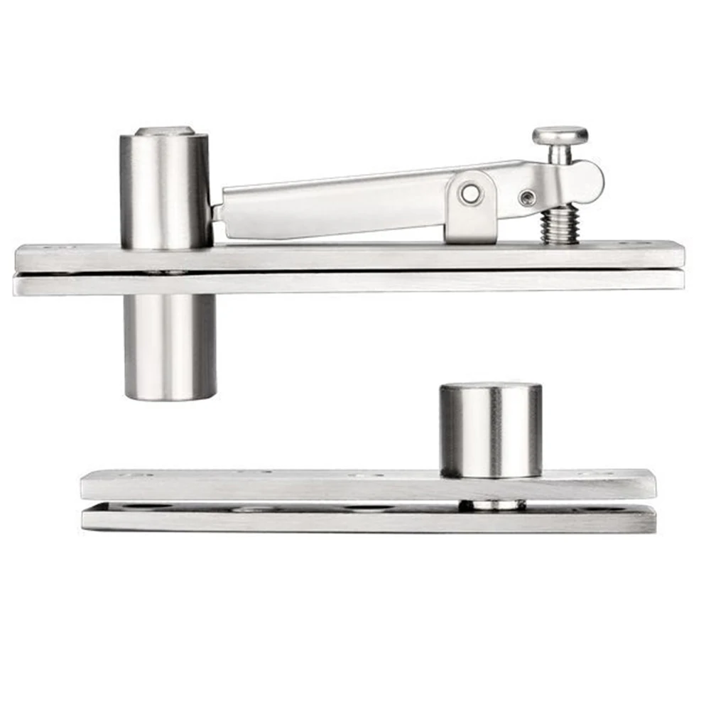 

Поворотный шарнир из нержавеющей стали для деревянных дверей, сверхмощная опора до 220 фунтов со стильной скрытой установкой