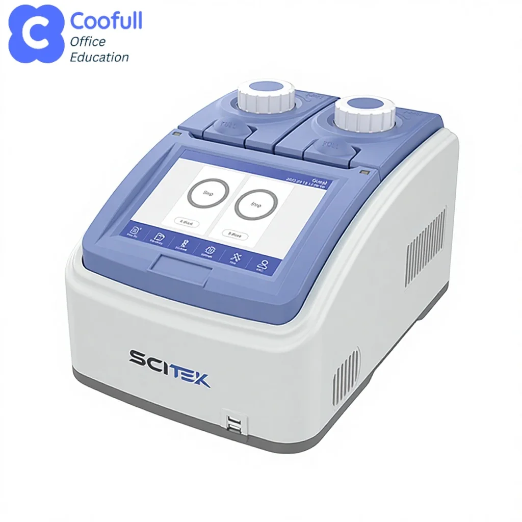 COOFULL SCITEK Independent Temp Control Sensors PCR Thermal Cycler AC100-240V PCR Analyzer