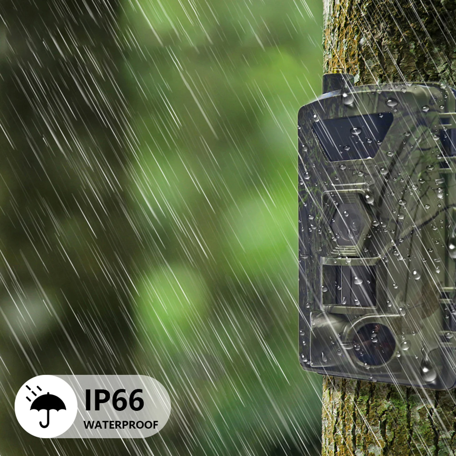 

4G Trail Camera 8K Video 60MP Images PIR120°15M-20M Super-Fast Reflex Trigger Wildlife Camera with APP Cloud Storage Infrared