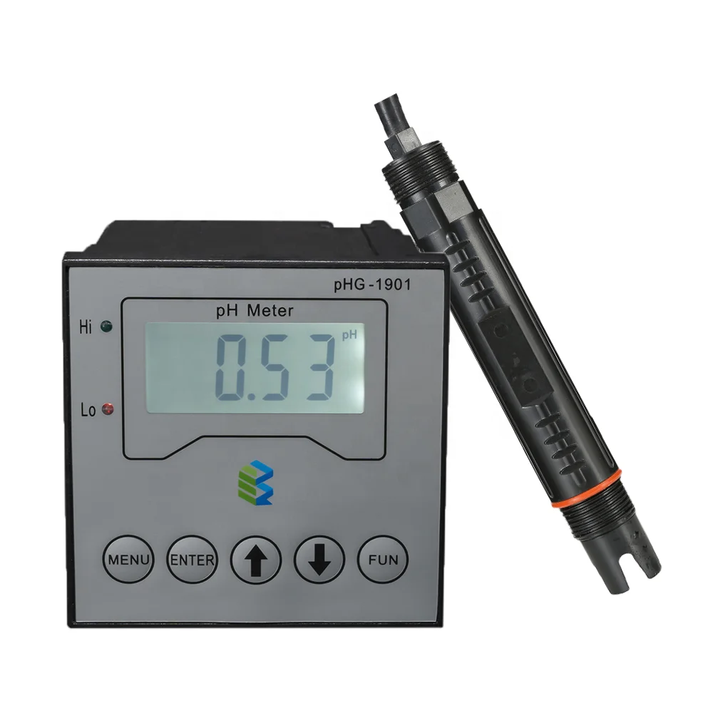 LCD Display Online Ph/orp Meter Water and Dust Protection for Chemical Wastewater